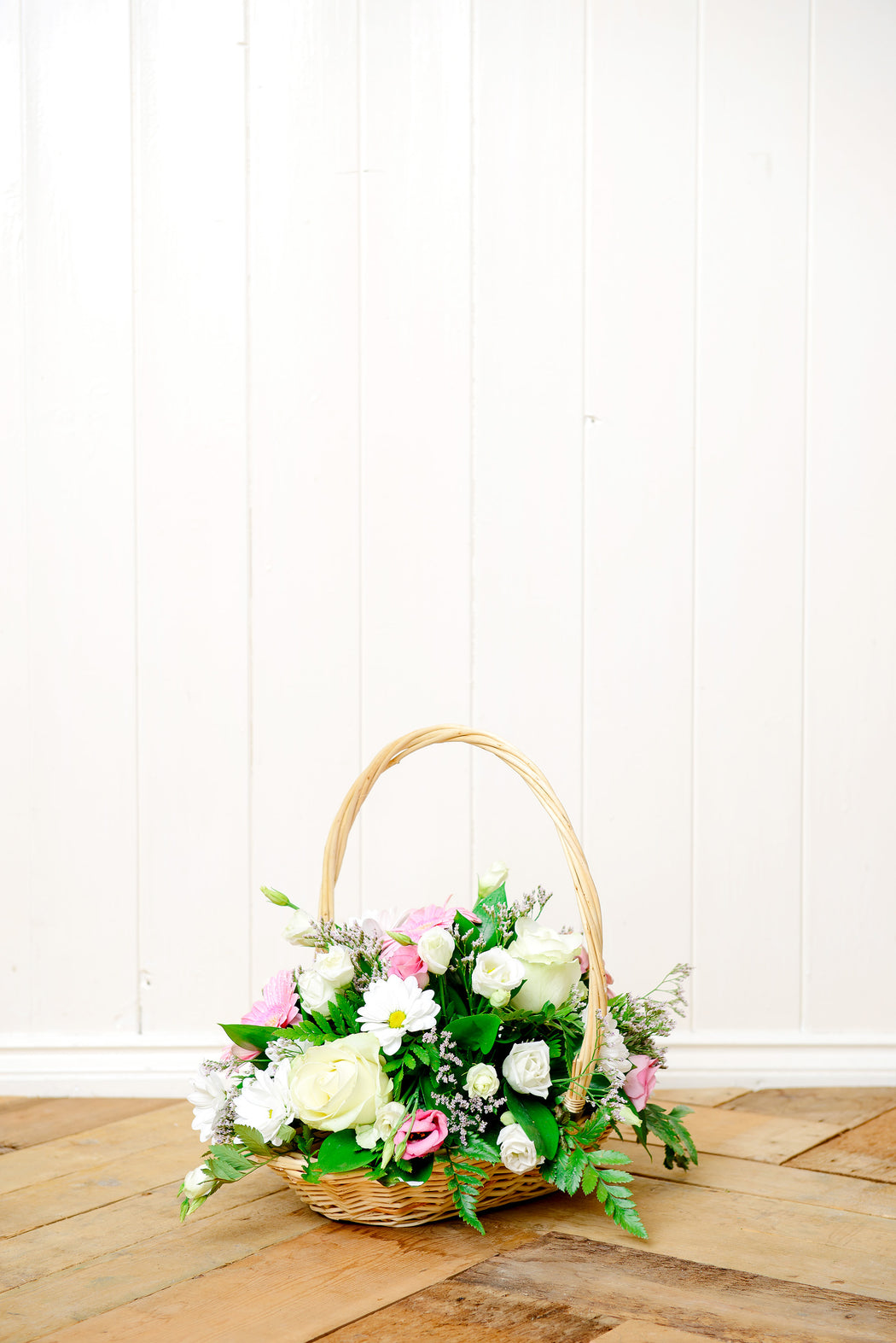 Meadow Basket Arrangement - Helens Flowers Grantham